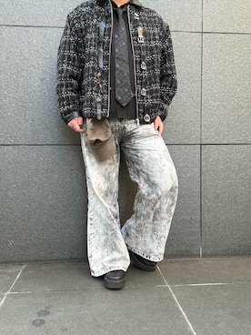 「アイテム（フォーマルスーツ/小物）」を使った、hiroさん（メンズ・175cm）の秋コーディネート