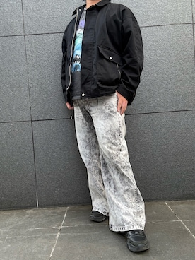 「アイテム（Tシャツ/カットソー）」を使った、hiroさん（メンズ・175cm・30代）の秋コーディネート