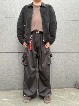 「ADRER（アドラー）のアイテム」を使った、hiroさん（メンズ・175cm）の秋コーディネート