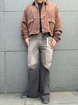 「VELNUS（ベルナス）のアイテム」を使った、hiroさん（メンズ・175cm）の冬コーディネート