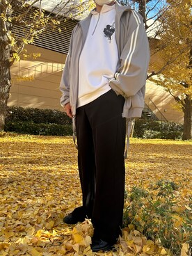 「LILL」｜「アイテム（ブルゾン）」を使った、hiroさん（メンズ・175cm）の冬コーディネート