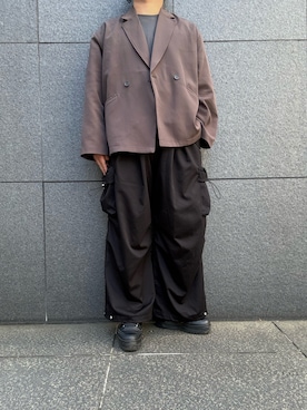 「WESTSEA（ウエストシー）のアイテム」を使った、hiroさん（メンズ・175cm）の春コーディネート