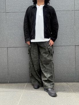 「LIDNM（リドム）のアイテム」を使った、hiroさん（メンズ・175cm）の春コーディネート