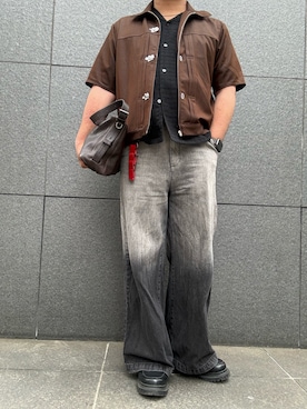 「VELNUS（ベルナス）のアイテム」を使った、hiroさん（メンズ・175cm）の夏コーディネート