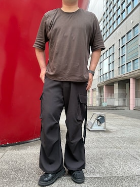 「LILL（リル）のアイテム」を使った、hiroさん（メンズ・175cm）の夏コーディネート