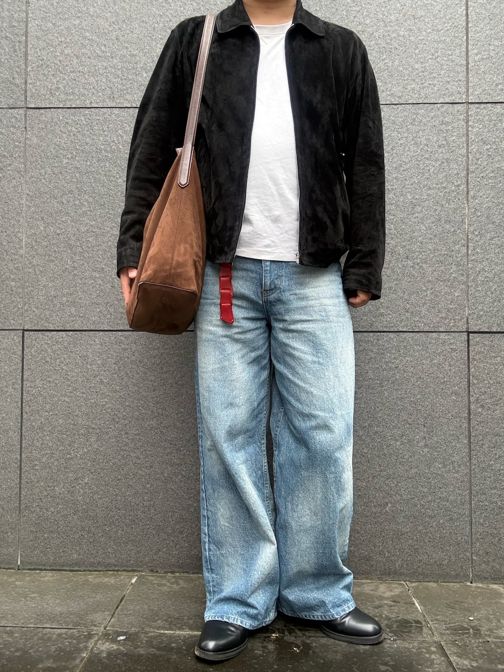 LIDNM（リドム）の「SUPER SOFT SHEEP SUEDE ZIP（ブルゾン）」 - WEAR