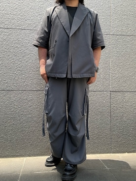 「CLEL（クレイル）のアイテム」を使った、hiroさん（メンズ・175cm）の春コーディネート