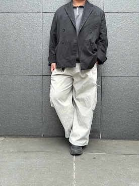 「アイテム（テーラードジャケット）」を使った、hiroさん（メンズ・175cm・30代）の秋コーディネート