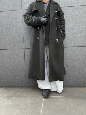 「アイテム（手袋）」を使った、hiroさん（メンズ・175cm）の冬コーディネート