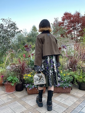「Sacai（サカイ）のアイテム」を使った、ゆきえさん（レディース・153cm）の秋コーディネート