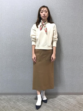 「アイテム（財布/小物）」を使った、arakakiiiiさん（レディース・162cm・30代）の秋コーディネート