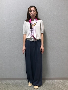 「アイテム（財布/小物）」を使った、arakakiiiiさん（レディース・162cm・30代）の秋コーディネート