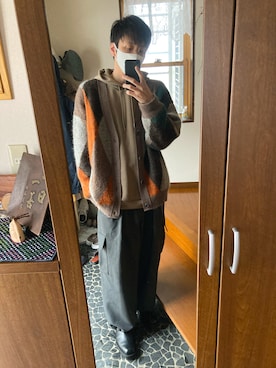 みずひとさん（メンズ・177cm）の冬コーディネート