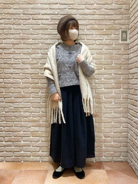 い ま む らさん（レディース・162cm）の冬コーディネート