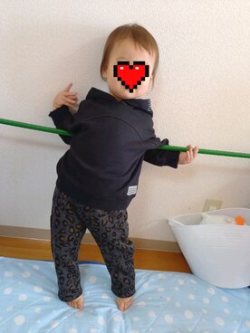 「アイテム（パーカー）」を使った、ryu---☆★☆★☆さん（キッズ・90cm）の冬コーディネート