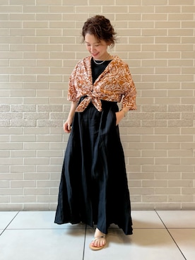 Hiromさん（レディース・154cm）の夏コーディネート