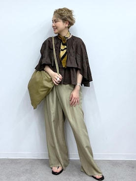 「NICOLAS LAINAS」｜Hiromさん（レディース・154cm）の春コーディネート