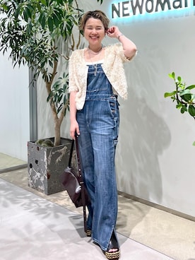 「アイテム（その他トップス）」を使った、Hiromさん（レディース・154cm）の夏コーディネート