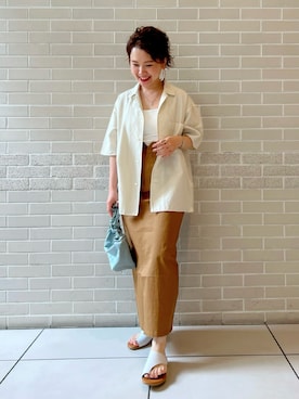 Hiromさん（レディース・154cm）の夏コーディネート