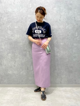 Hiromさん（レディース・154cm）の夏コーディネート