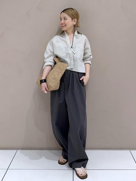 Hiromさん(レディース・154cm)の春コーディネート