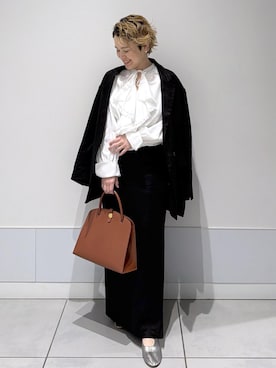 Hiromさん(レディース・154cm)の冬コーディネート