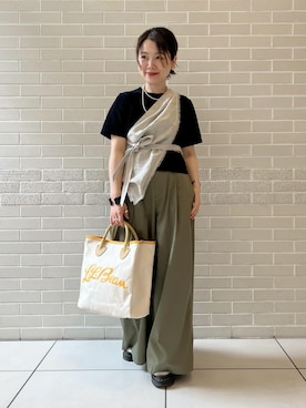「ナバホパール」｜Hiromさん（レディース・154cm）の春コーディネート
