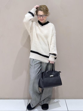 「アイテム（ブーツ）」を使った、Hiromさん（レディース・154cm・40代）の冬コーディネート