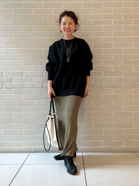 Hiromさん（レディース・154cm）の秋コーディネート