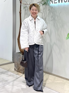 「アイテム（パンプス）」を使った、Hiromさん（レディース・154cm・40代）の秋コーディネート