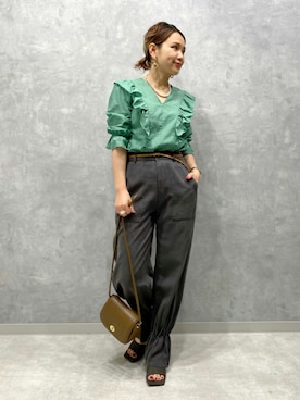 Hiromさん（レディース・154cm）の夏コーディネート