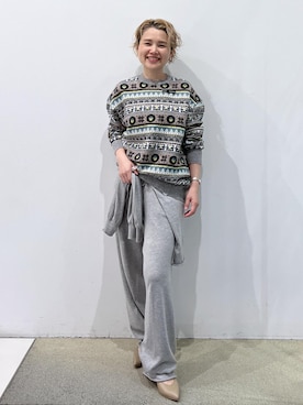 「エクストリームカシミヤ」｜Hiromさん（レディース・154cm）の秋コーディネート