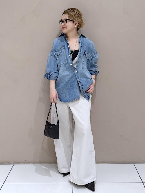 RED CARD TOKYO for SALON】DENIM BIG SHIRT（シャツ/ブラウス）｜RED