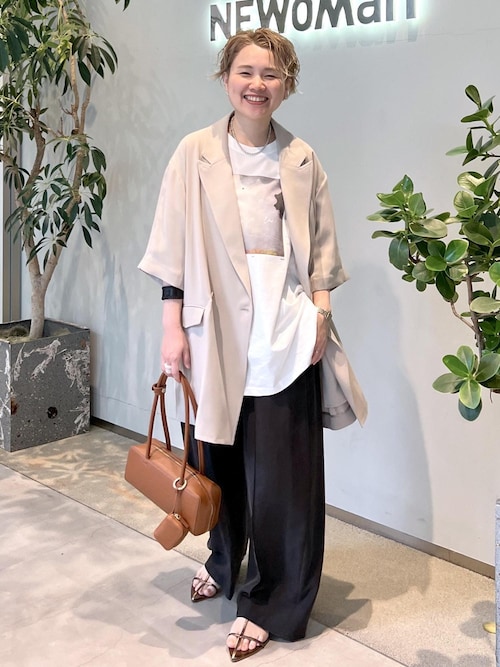 [25SS]GENTLE SILK パンツ【セットアップ対応】