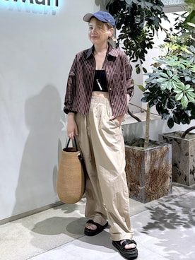 Hiromさん(レディース・154cm)の春コーディネート
