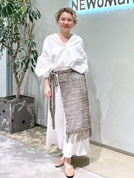 Hiromさん（レディース・154cm）の春コーディネート