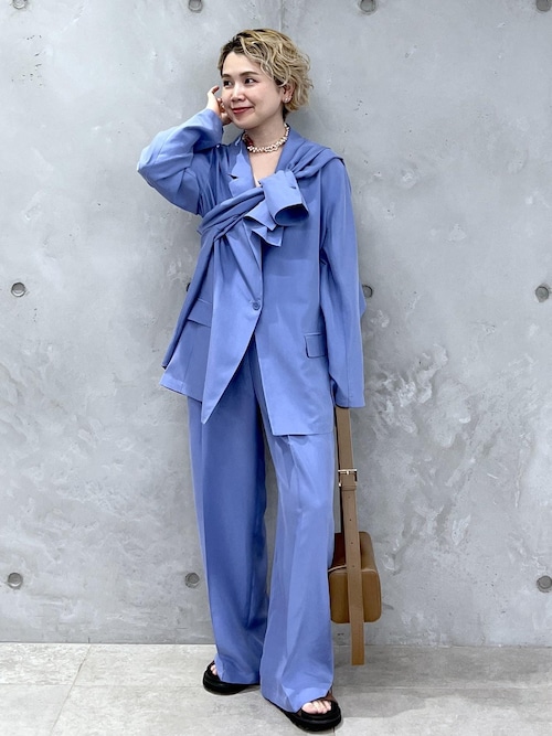 25SS]GENTLE SILK パンツ【セットアップ対応】（その他パンツ）｜SALON