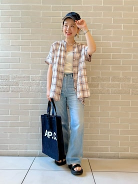 Hiromさん（レディース・154cm）の夏コーディネート