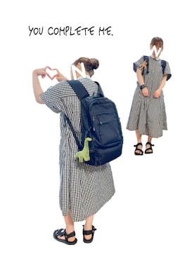 「DAISO（DAISO）のアイテム（財布/小物）」を使った、ねね坊さん（レディース・148cm）の夏コーディネート