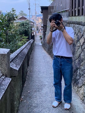 「SAINT LAURENT PARIS（サンローランパリ）のアイテム（アクセサリー）」を使った、takuyaaaaa2790さん（メンズ・172cm）の秋コーディネート