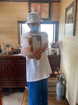 「JOURNAL STANDARD LUXE（ジャーナルスタンダード　ラックス）のアイテム」を使った、okabiwaさん（メンズ・174cm）の夏コーディネート