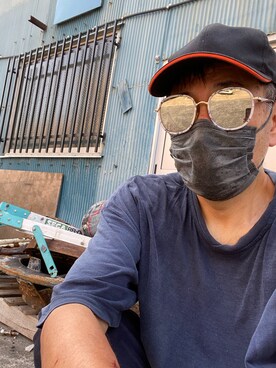 「JOURNAL STANDARD LUXE（ジャーナルスタンダード　ラックス）のアイテム」を使った、okabiwaさん（メンズ・173cm）の夏コーディネート