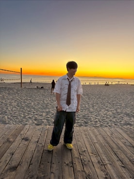 「アイテム（フォーマルスーツ/小物）」を使った、あーさん（メンズ・180cm）の秋コーディネート