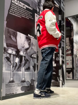 「Reebok（リーボック）のアイテム（ブルゾン）」を使った、snuhsさん（メンズ・168cm）の秋コーディネート