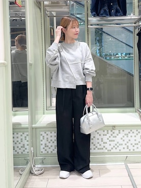 「アイテム（スウェット）」を使った、ichi58さん（レディース・158cm・30代）の秋コーディネート