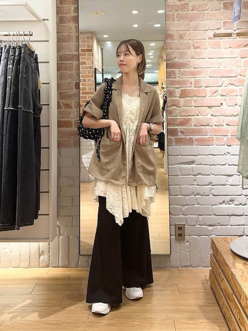 タグ付き　ローリーズファーム ベージュ バスケットジャケットＳＳ LOWRYS FARM｜【新色予約】バスケットジャケットSS | Rakuten