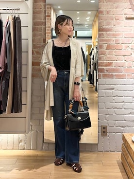 「アイテム（キャミソール）」を使った、ichi58さん（レディース・158cm・30代）の夏コーディネート