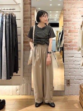 「アイテム（パンツ）」を使った、ichi58さん（レディース・158cm・30代）の春コーディネート
