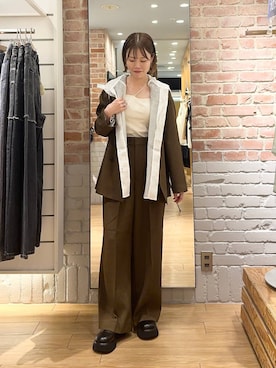 「アイテム（トップス）」を使った、ichi58さん（レディース・158cm・30代）の夏コーディネート