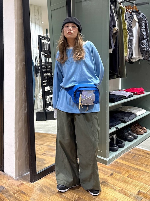 セール】2WAYバックサテンワイドパンツ（その他パンツ）｜niko and